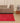 Vintage Isparta Turkish Area Rug 6x9 ft — Red Overdyed (No. 40889)