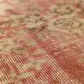 Vintage Isparta Turkish Area Rug 6x10 ft — Red Floral