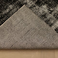 Vintage Isparta Turkish Area Rug 7x10 ft — Black Overdyed