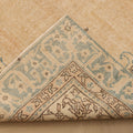 Vintage Isparta Turkish Area Rug 6x10 ft — Beige & Blue Floral (No. 41433)
