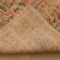 Vintage Manisa Turkish Area Rug 6x10 ft — Orange & Beige Floral