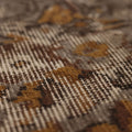 Vintage Isparta Turkish Area Rug 5x8 ft — Gray & Brown Distressed