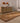 Vintage Kars Turkish Runner Rug 4x12 ft — Brown & Beige Geometric