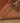 Vintage Turkish Doormat 2x3 ft — Orange & Brown Geometric