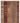 Vintage Turkish Doormat 2x2 ft — Brown & Red Stripped (No. 42468)