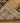 Vintage Turkish Doormat 2x3 ft — Beige & Blue Patchwork
