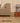 Vintage Turkish Doormat 2x2 ft — Beige & Brown Geometric