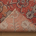 Vintage Isparta Turkish Runner Rug 2x10 ft — Red & Beige Floral