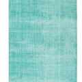 Vintage Isparta Turkish Area Rug 3x6 ft — Green Overdyed
