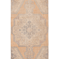 Vintage Nevşehir Turkish Runner Rug 3x7 ft — Orange & Beige maximalist