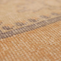 Vintage Nevşehir Turkish Runner Rug 3x7 ft — Orange & Beige maximalist
