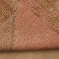 Vintage Malatya Turkish Runner Rug 2x4 ft — Red & Beige Distressed