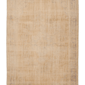 Vintage Manisa Turkish Area Rug 6x8 ft — Beige & Brown Floral