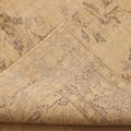 Vintage Isparta Turkish Area Rug 6x10 ft — Beige & Brown Floral