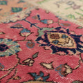 Vintage Turkish Area Rug 6x10 ft — Mixcolor Patchwork