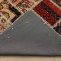 Vintage Turkish Area Rug 6x9 ft — Mixcolor Patchwork (No. 46529)
