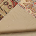 Vintage Turkish Area Rug 6x9 ft — Mixcolor Patchwork (No. 46532)
