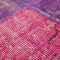 Vintage Turkish Area Rug 6x9 ft — Pink Patchwork