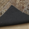 Vintage Turkish Area Rug 6x10 ft — Gray & Brown Patchwork