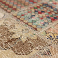 Vintage Turkish Area Rug 6x9 ft — Mixcolor Patchwork (No. 46543)