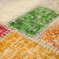 Vintage Turkish Area Rug 6x9 ft — Mixcolor Patchwork