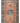 Vintage Isparta Turkish Area Rug 4x7 ft — Orange & Blue Floral
