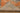 Vintage Isparta Turkish Area Rug 4x7 ft — Orange & Blue Floral