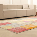 Vintage Turkish Area Rug 5x11 ft — Mixcolor Patchwork