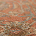 Vintage Southeastern Persian Style Runner Rug 2x10 ft — Red & Blue Floral