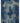 Vintage Manisa Turkish Area Rug 6x9 ft — Blue & Gray Overdyed (No. 47691)