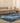 Vintage Manisa Turkish Area Rug 6x9 ft — Blue & Gray Overdyed (No. 47691)