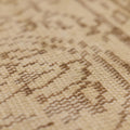 Vintage Manisa Turkish Area Rug 5x9 ft — Beige & Brown Floral (No. 48101)