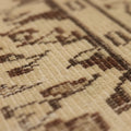 Vintage Manisa Turkish Area Rug 5x9 ft — Beige & Brown Floral