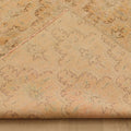 Vintage Manisa Turkish Area Rug 6x9 ft — Beige & Brown Floral