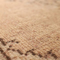 Vintage Manisa Turkish Area Rug 6x10 ft — Brown & Beige Floral