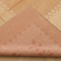 Vintage Muğla Turkish Area Rug 6x9 ft — Beige & Orange Floral