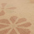 Vintage Muğla Turkish Area Rug 6x9 ft — Beige & Orange Floral