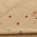 Vintage Muğla Turkish Area Rug 5x8 ft — Beige & Red Geometric