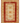 Vintage Muğla Turkish Area Rug 6x8 ft — Red & Beige Geometric