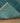 Vintage Isparta Turkish Runner Rug 2x8 ft — Blue Floral