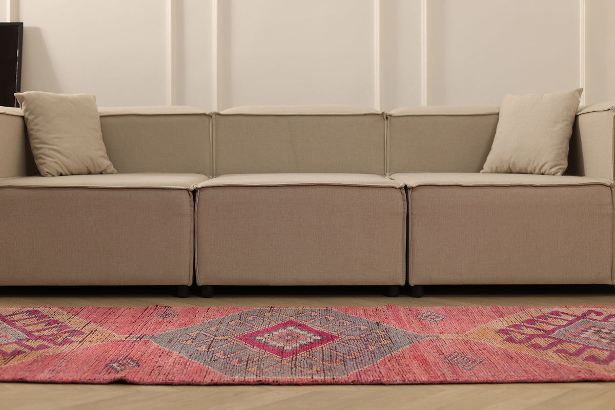 Lasenath Persian Style Runner Rug
