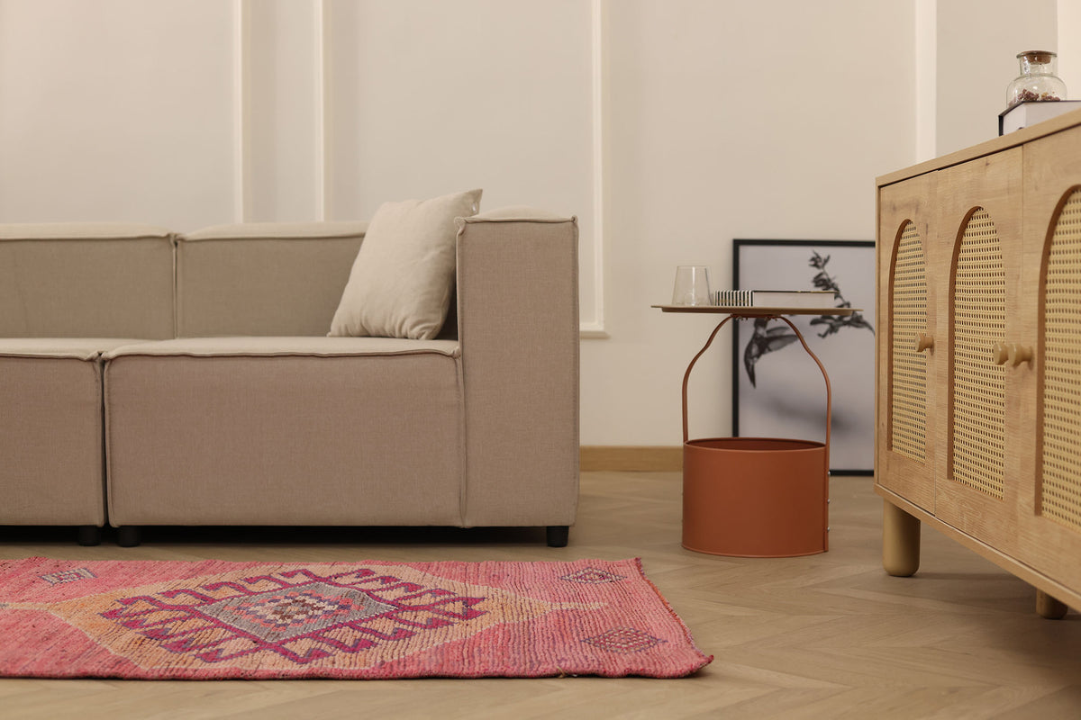Lasenath Persian Style Runner Rug