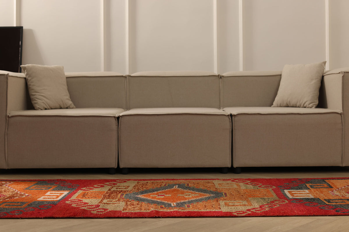 Masenur Persian Style Runner Rug