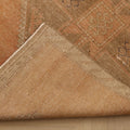 Vintage Malatya Turkish Runner Rug 3x12 ft — Orange & Brown Geometric (No. 50988)