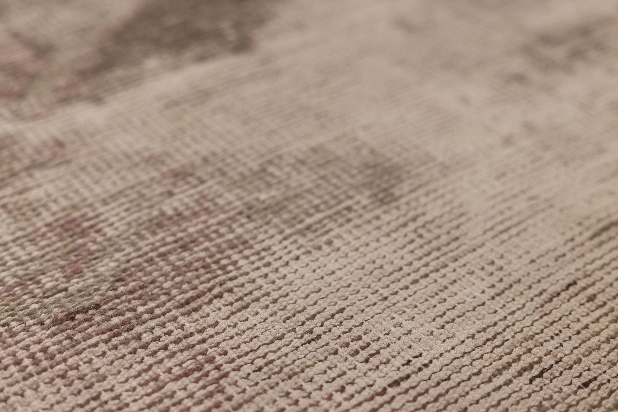 Vintage Malatya Turkish Runner Rug 3x12 ft — Gray & Pink Distressed