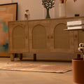 Vintage 2x4 ft Isparta wool and cotton rug with burnt-orange floral patterns in a bohemian living room setting.