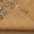 Vintage Isparta Turkish Runner Rug 3x10 ft — Beige & Brown Floral