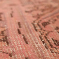 Vintage Manisa Turkish Area Rug 7x10 ft — Orange & Brown Floral