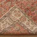 Vintage Isparta Turkish Area Rug 6x10 ft — Red & Beige Floral