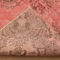 Vintage Isparta Turkish Area Rug 6x9 ft — Pink Overdyed